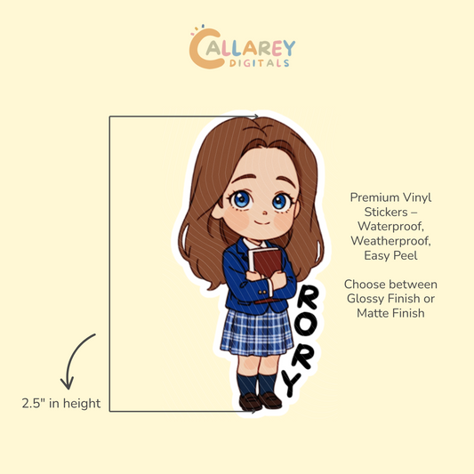 Rory Gilmore x Chilton Magnetic Bookmarks