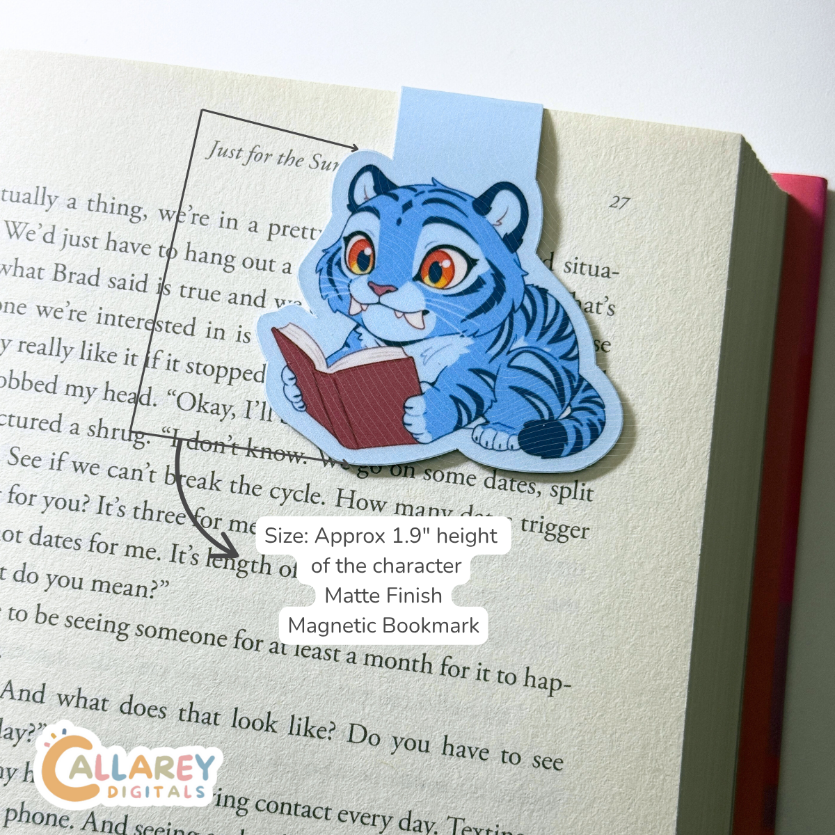 Jinu x Derpy Magnetic Bookmarks