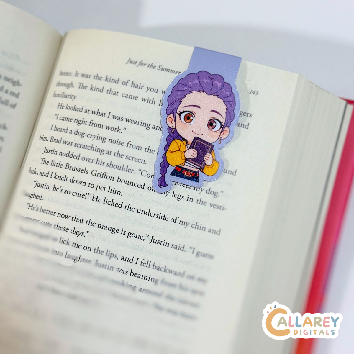 KPDH Huntrix Magnetic Bookmarks