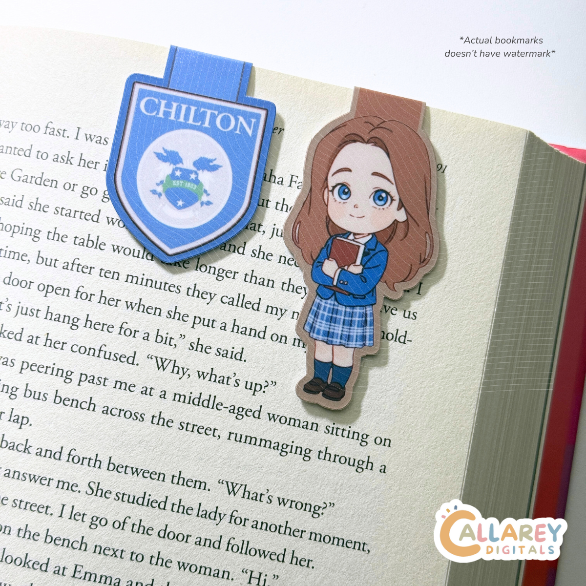 Rory Gilmore x Chilton Magnetic Bookmarks