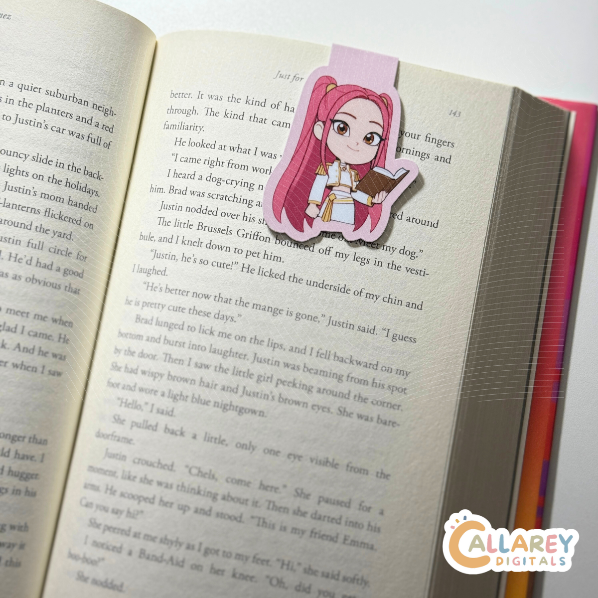 KPDH Huntrix Golden Magnetic Bookmarks