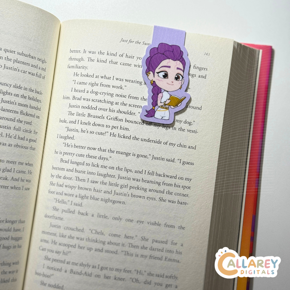 KPDH Huntrix Golden Magnetic Bookmarks