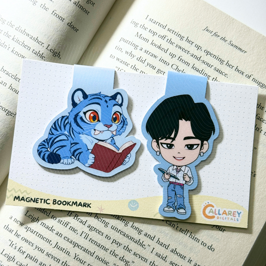 Jinu x Derpy Magnetic Bookmarks