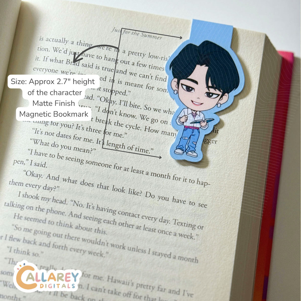 Jinu x Derpy Magnetic Bookmarks
